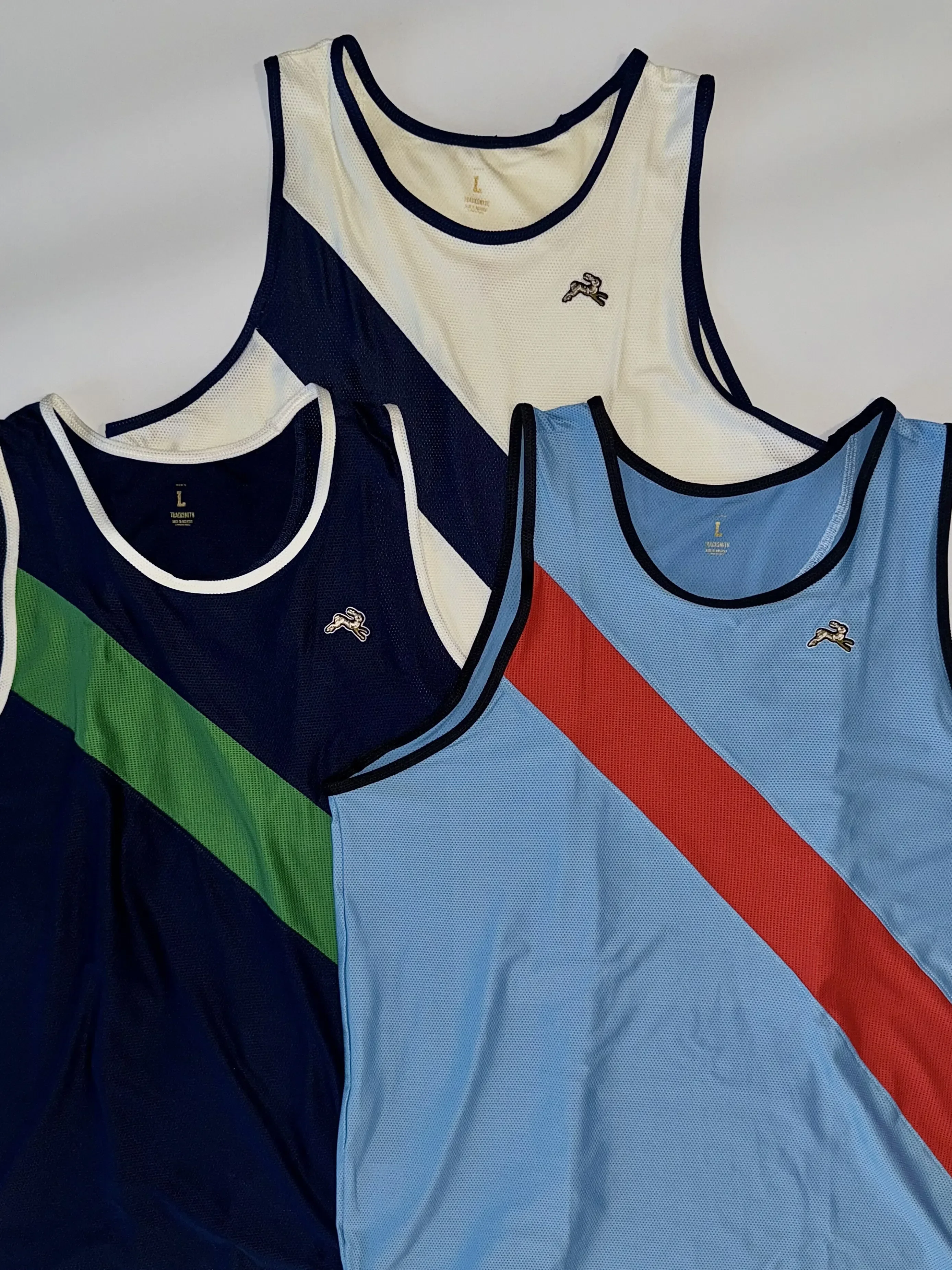Tracksmith Running Rabbit Embroidery Vintage Color Matching Mesh Breathable Jogging Sports Vest
Tracksmith Running Rabbit Embroidery Vintage Color Matching Mesh Breathable Jogging Sports Vest