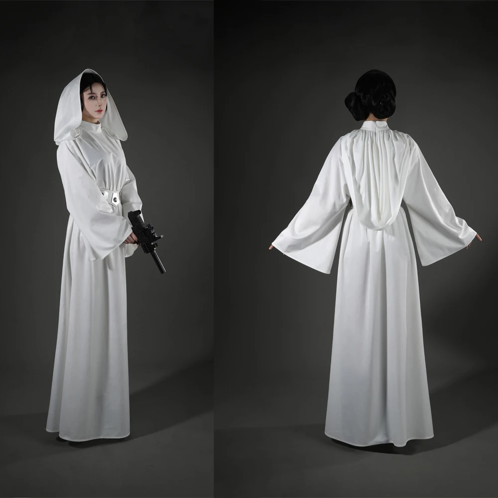 Hallowmas Christmas Star 4 Leia Organa Solo Cosplay Costume Princess Dress Belt Role Play Women
Hallowmas Christmas Star 4 Leia Organa Solo Cosplay Costume Princess Dress Belt Role Play Women