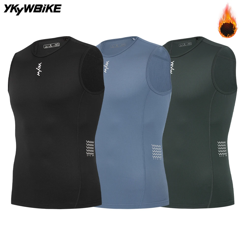 YKYWBIKE Man's Cycling Base Layer Pro 5-15°C Winter Warm Fleece Bicycle Undershirt Cycling Clothing MTB Road Bike Thermal Vest
YKYWBIKE Man's Cycling Base Layer Pro 5-15°C Winter Warm Fleece Bicycle Undershirt Cycling Clothing MTB Road Bike Thermal Vest