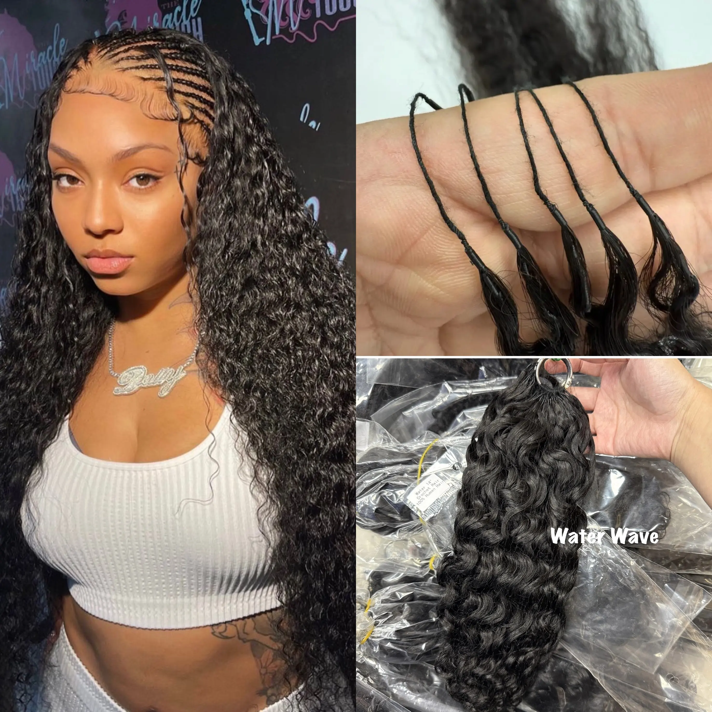 100% натуральные человеческие волосы, волнистые, для крючкового плетения, предварительно разделенные, 50 г в упаковке
100% натуральные человеческие волосы, волнистые, для крючкового плетения, предварительно разделенные, 50 г в упаковке