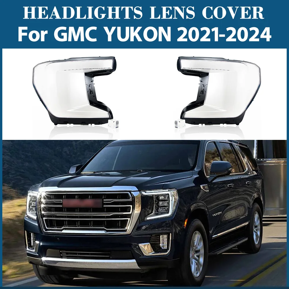 For GMC YUKON 2021 2022 2023 2024 Headlight Lens Cover Transparent Headlamp Shell Plexiglass Replace Original Lampshade
For GMC YUKON 2021 2022 2023 2024 Headlight Lens Cover Transparent Headlamp Shell Plexiglass Replace Original Lampshade