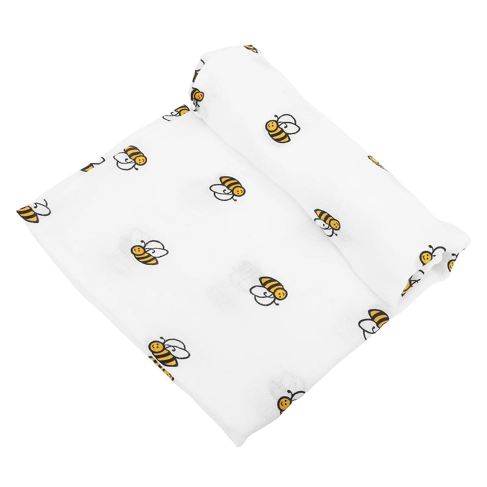 Newborn Baby Infant Cotton Gauze Swaddle Blanket Lightweight Breathable Baby Wrap Bee Pattern Unisex Nursery Bedding
Newborn Baby Infant Cotton Gauze Swaddle Blanket Lightweight Breathable Baby Wrap Bee Pattern Unisex Nursery Bedding