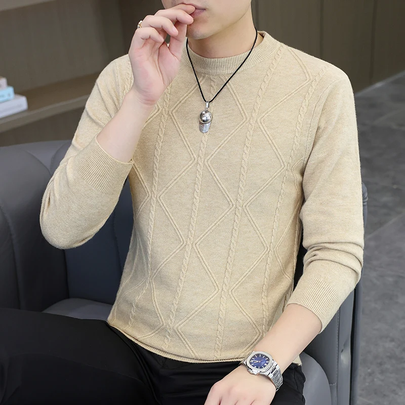 Autumn New Basic Knitted Pullovers Men Thin Korean Style Slim Fit Casual Sweater Male Solid Round Neck Pull On Knitwear Tops Man
Autumn New Basic Knitted Pullovers Men Thin Korean Style Slim Fit Casual Sweater Male Solid Round Neck Pull On Knitwear Tops Man