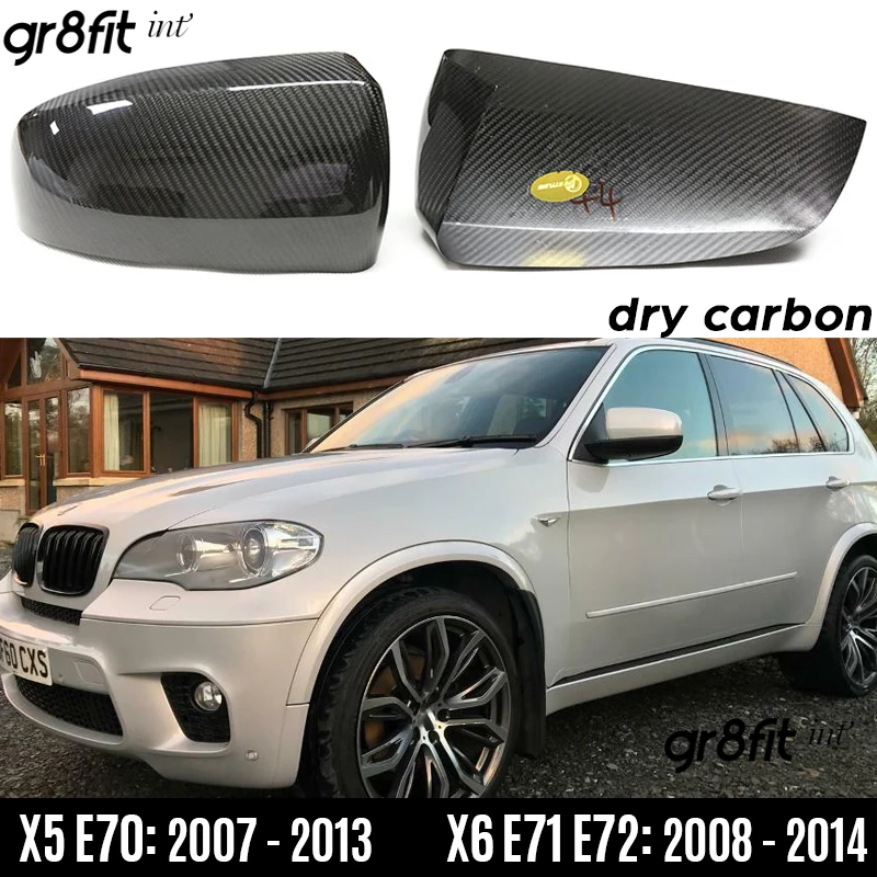 2 шт., накладки на зеркало из углеродного волокна для BMW 2007 - 2013 X5 E70 2008 - 2014 X6 E71 E72
2 шт., накладки на зеркало из углеродного волокна для BMW 2007 - 2013 X5 E70 2008 - 2014 X6 E71 E72