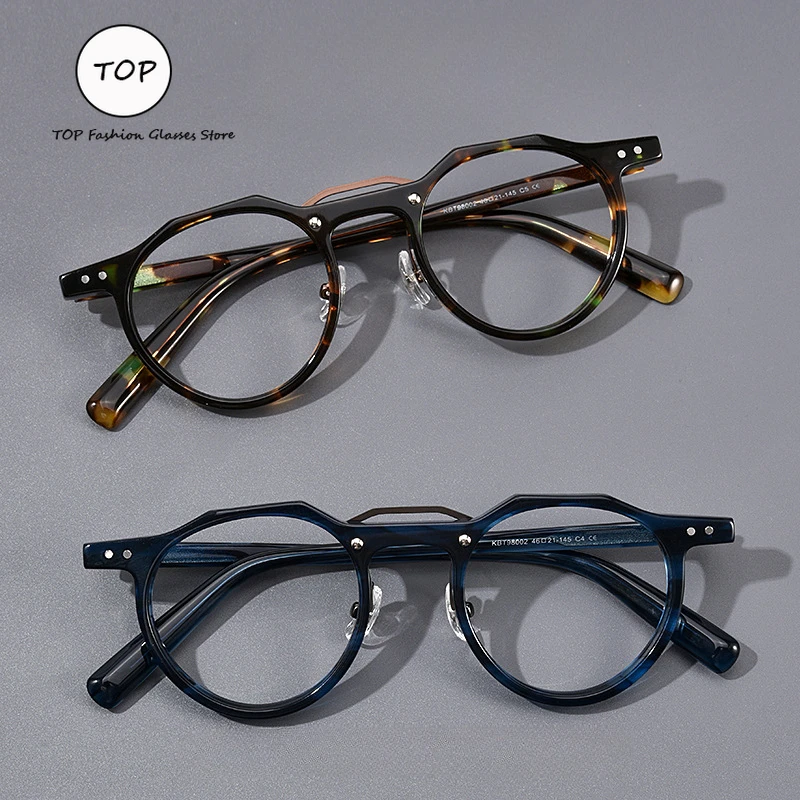 Retro Art Turtle Color Round Frame Handmade Plate for Men and Women Can Be Matched with Myopia Anti-blue Glasses Frame
Retro Art Turtle Color Round Frame Handmade Plate for Men and Women Can Be Matched with Myopia Anti-blue Glasses Frame