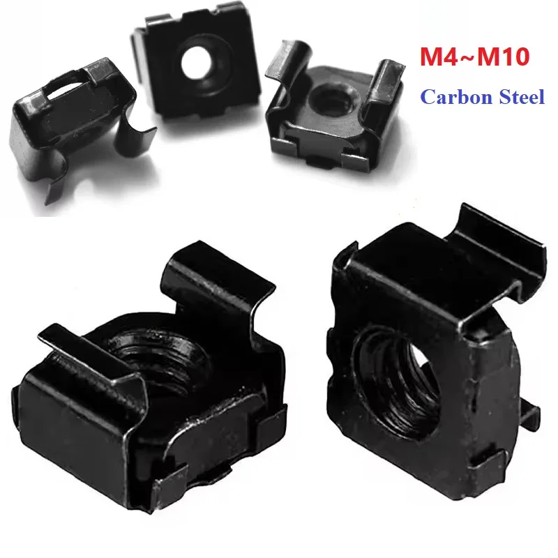 Black M4 M5 M6 M8 M10 Carbon Steel Cage Nut Quartet Floating Cassette Card Nuts Square Snap-In Nut
Black M4 M5 M6 M8 M10 Carbon Steel Cage Nut Quartet Floating Cassette Card Nuts Square Snap-In Nut