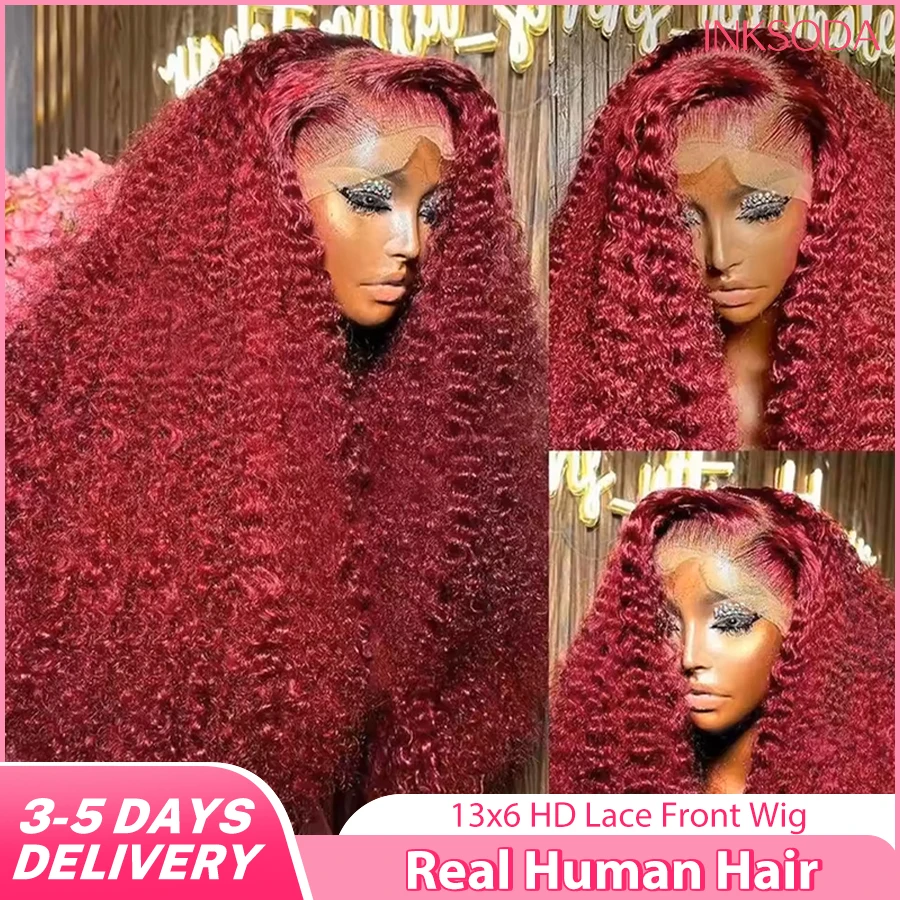 Burgundy 99J 13x6 HD Wet And Wavy Lace Frontal Human Hair Wig 38 Inch Curly 220% Density Brazilian Deep Wave Lace Front Wig
Burgundy 99J 13x6 HD Wet And Wavy Lace Frontal Human Hair Wig 38 Inch Curly 220% Density Brazilian Deep Wave Lace Front Wig