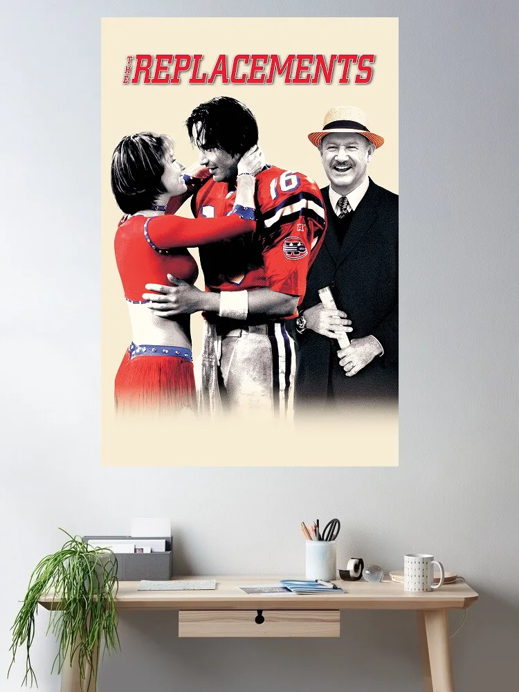 6Style The Replacements Movie, Art Print Silk Poster Home Wall Decor
6Style The Replacements Movie, Art Print Silk Poster Home Wall Decor