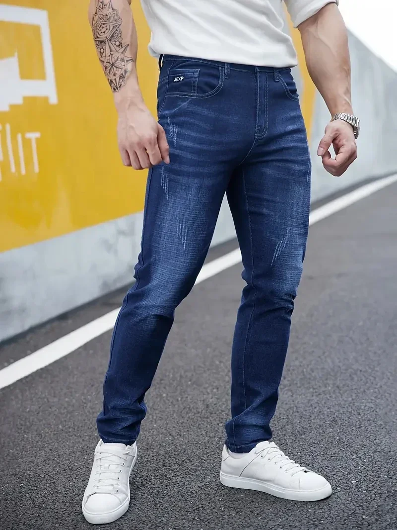 2025 2025 Spring Autumn Men's Elasticity Boutique Leisure Denim Jeans High Quality Fashion Casual Solid Slim Pencil Pants
2025 2025 Spring Autumn Men's Elasticity Boutique Leisure Denim Jeans High Quality Fashion Casual Solid Slim Pencil Pants