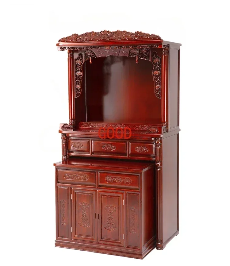 Household Solid Wood Altar God of Wealth Clothes Closet Altar Chinese Avalokitesvara Buddha Cabinet Altar Modern Minimalist
Household Solid Wood Altar God of Wealth Clothes Closet Altar Chinese Avalokitesvara Buddha Cabinet Altar Modern Minimalist