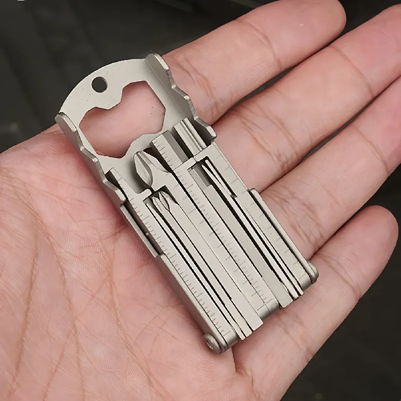 Multi-functional Stainless Steel Pocket Tool – 13-in-1 Portable Folding Tool for Outdoor Emergency Repairs
Multi-functional Stainless Steel Pocket Tool – 13-in-1 Portable Folding Tool for Outdoor Emergency Repairs