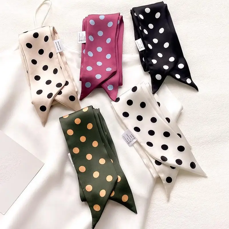 Scarf Women Narrow Long 190x4.5cm Polka Dot Tie Bag Ribbon Headband Choker Streamer Lady Accessories Fashion Gift Party Evening
Scarf Women Narrow Long 190x4.5cm Polka Dot Tie Bag Ribbon Headband Choker Streamer Lady Accessories Fashion Gift Party Evening