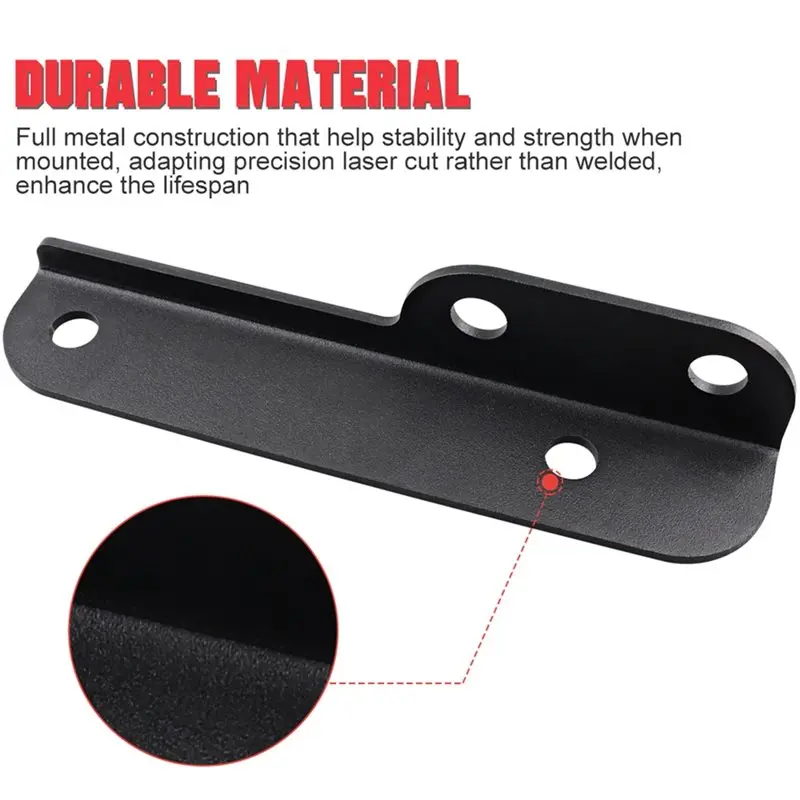 Tailgate CB Antenna Mount Bracket Kit For Heavy Duty For Jeep Wrangler JL JLU 2018-2025-T48C
Tailgate CB Antenna Mount Bracket Kit For Heavy Duty For Jeep Wrangler JL JLU 2018-2025-T48C