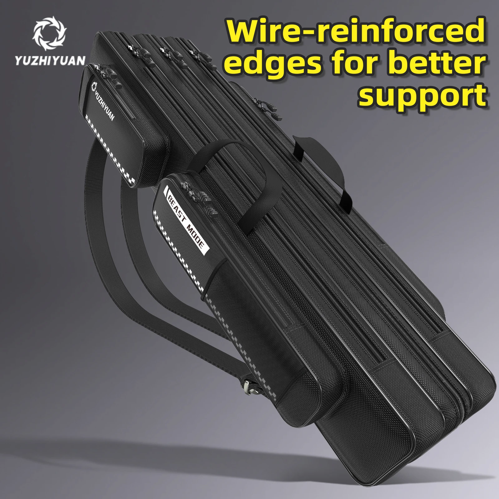 Large Capacity Fishing Rod Bag Durable Compression-Resistant Protection Water-Resistant Easy to Clean for Fishing Gear
Large Capacity Fishing Rod Bag Durable Compression-Resistant Protection Water-Resistant Easy to Clean for Fishing Gear