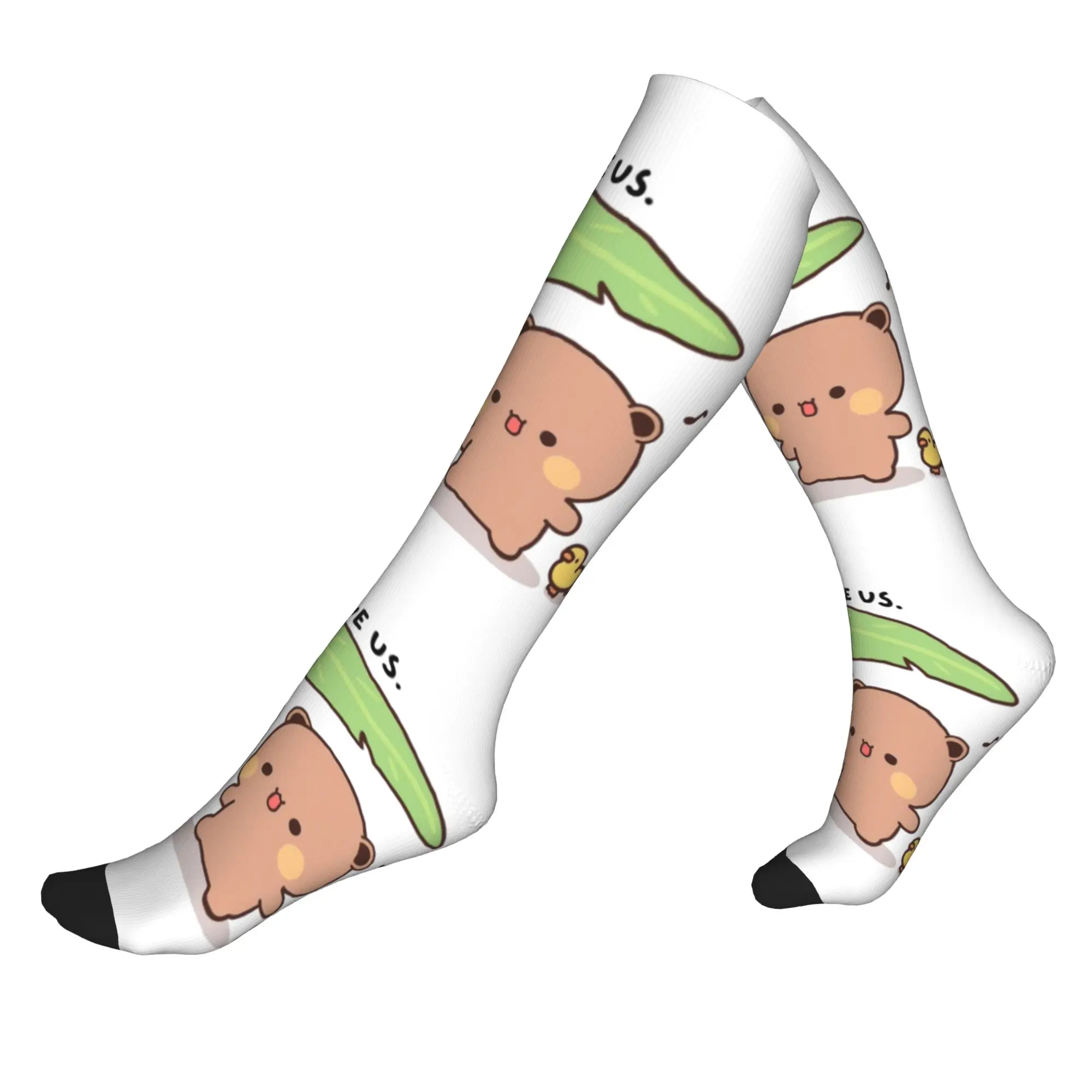 Funny Mens Bubu Dudu Panda And Brownie Bear Couple Dress Socks Unisex Comfortable Warm 3D Printing Sports Compression Socks
Funny Mens Bubu Dudu Panda And Brownie Bear Couple Dress Socks Unisex Comfortable Warm 3D Printing Sports Compression Socks