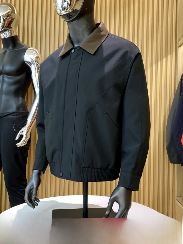 Retro American Style! 3D Tailoring! Spring Men's Outdoor Fashion Color Block Collar Casual Jacket Trendy
Retro American Style! 3D Tailoring! Spring Men's Outdoor Fashion Color Block Collar Casual Jacket Trendy