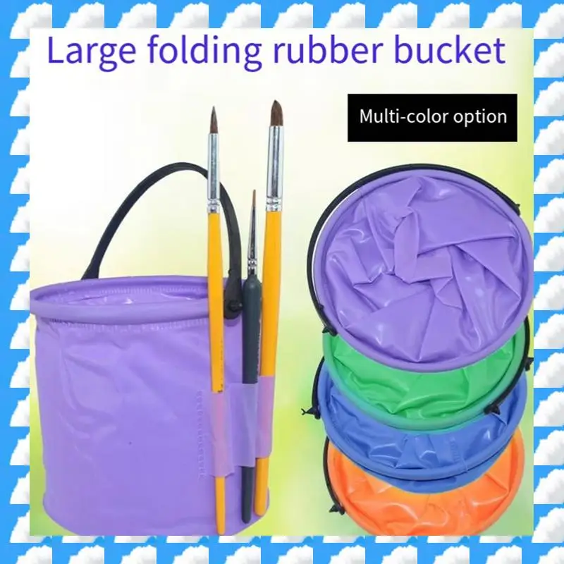 ONGE Folding Bucket, Foldable Portable Fishing Bucket, Art Color Bucket, Pen Washer
ONGE Folding Bucket, Foldable Portable Fishing Bucket, Art Color Bucket, Pen Washer