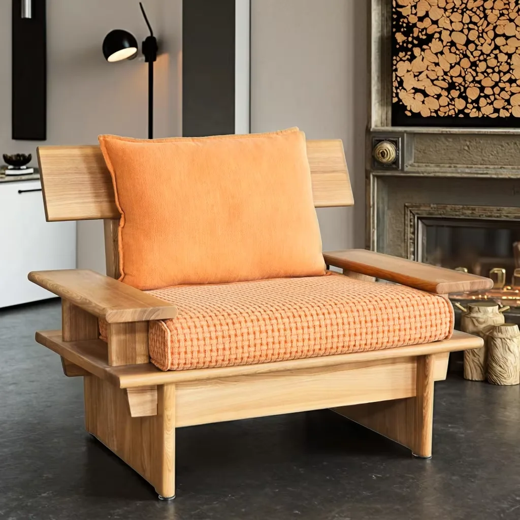 ✿sModern Minimalist Single-Seater Solid Wood Sofa - Sponge-Filled with Removable Washable Cover
✿sModern Minimalist Single-Seater Solid Wood Sofa - Sponge-Filled with Removable Washable Cover