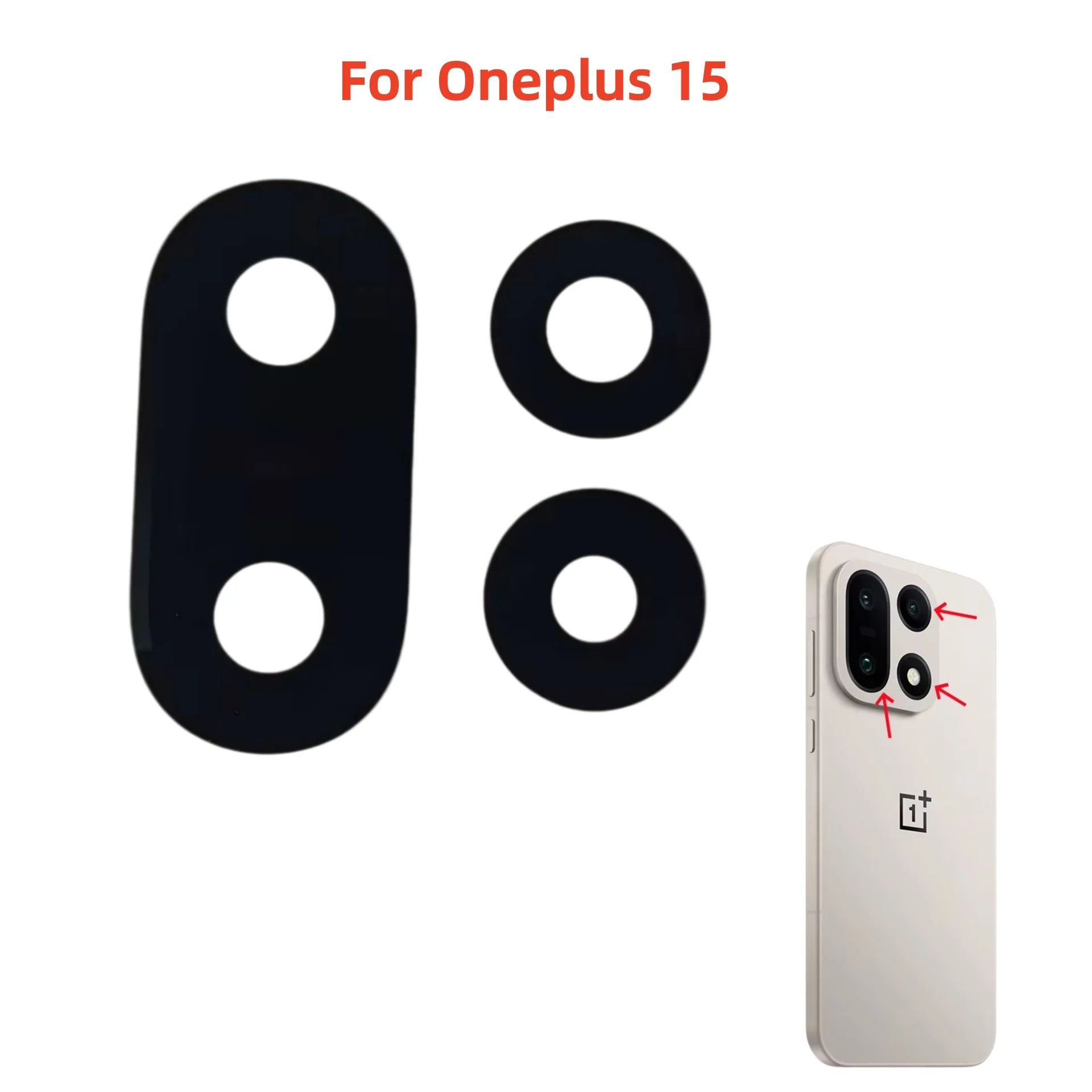 New Original Rear Back Camera Lens Glass Cover for Oneplus 15 Cell Phone Replacement Glass Parts
New Original Rear Back Camera Lens Glass Cover for Oneplus 15 Cell Phone Replacement Glass Parts