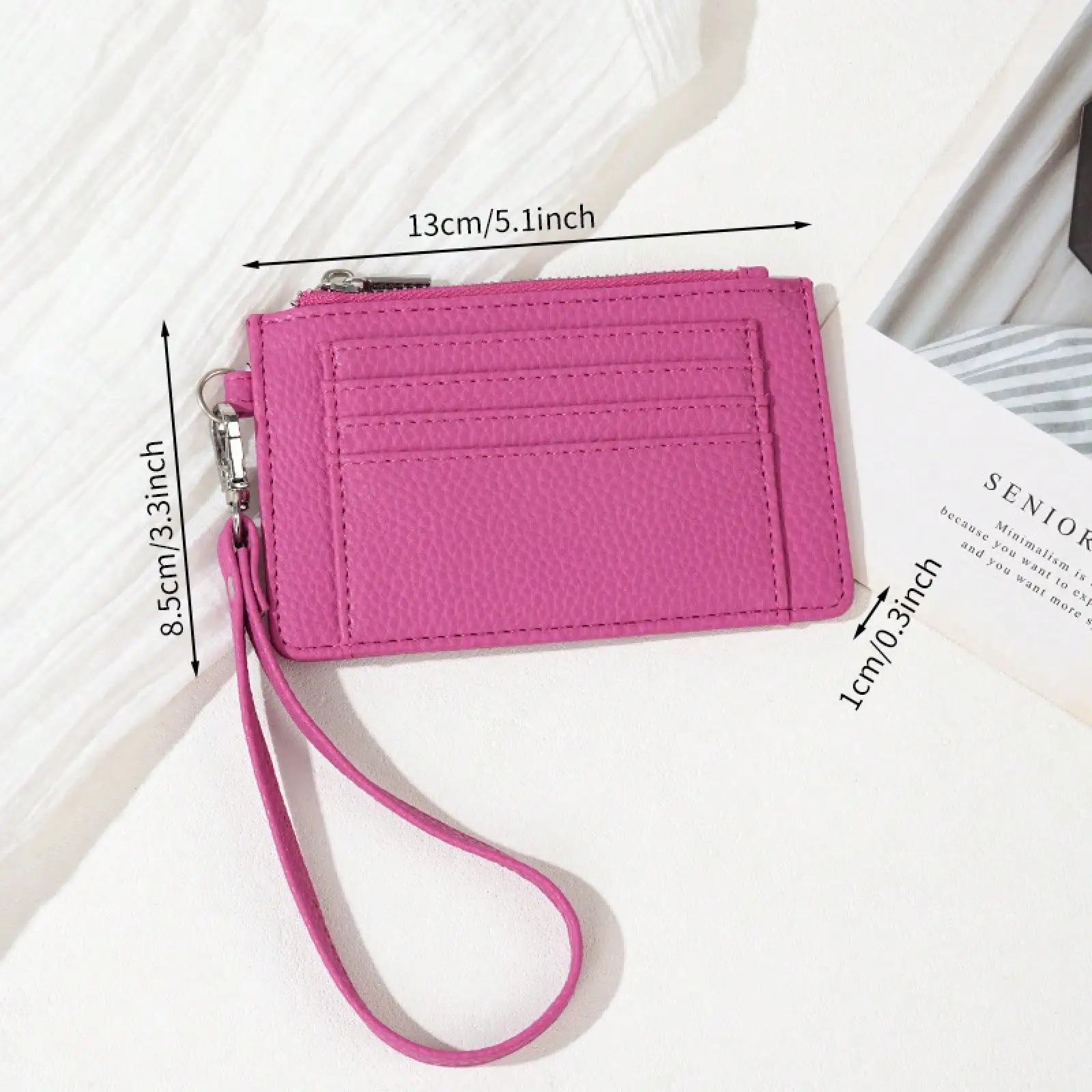 Multi-Card Portable PU Leather Credit Card Holder Wallet, Multi-Colors Custom Logo, Wrist Strap Lanyard Coin Purse Card Case
Multi-Card Portable PU Leather Credit Card Holder Wallet, Multi-Colors Custom Logo, Wrist Strap Lanyard Coin Purse Card Case