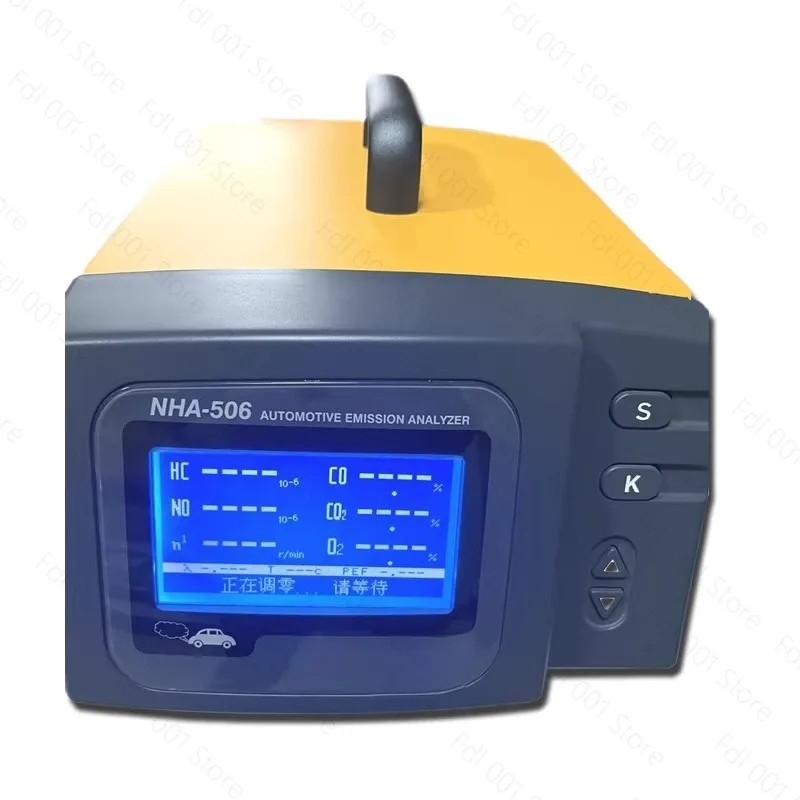 NHA-506 Portable Vehicle Exhaust Gas Analyzer Five Gases HC/CO/CO2/O2/NO Concentration Universal Emission Detector
NHA-506 Portable Vehicle Exhaust Gas Analyzer Five Gases HC/CO/CO2/O2/NO Concentration Universal Emission Detector