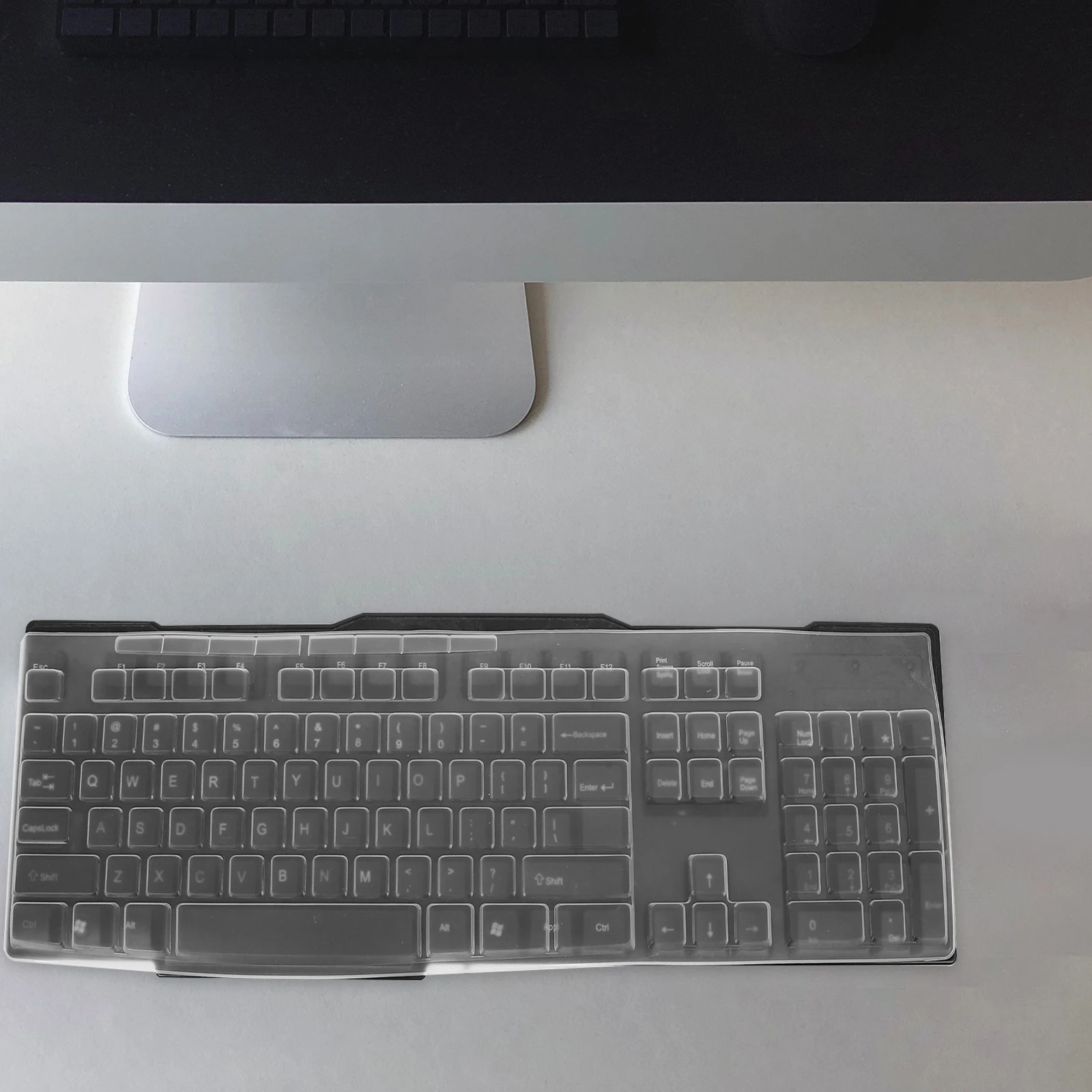 2pcs Keyboard Film for Desktop Computer Transparent Protective Cover Waterproof Dustproof Silicone Keyboard Cover
2pcs Keyboard Film for Desktop Computer Transparent Protective Cover Waterproof Dustproof Silicone Keyboard Cover