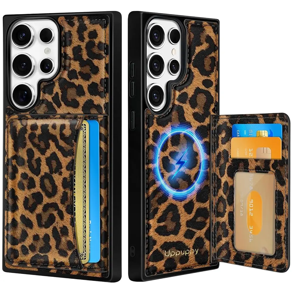 for Samsung Galaxy S25Plus/S24Plus Case with Wallet - Fits 4 Card Slots, Compatible with MagSafe for Women Leather Credit Ca
for Samsung Galaxy S25Plus/S24Plus Case with Wallet - Fits 4 Card Slots, Compatible with MagSafe for Women Leather Credit Ca