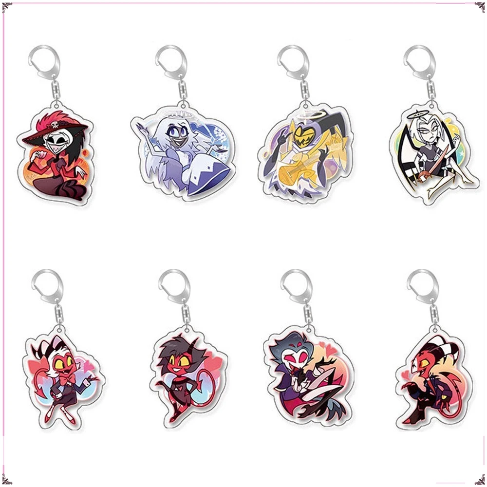 Hot Sales Creative Cartoon Acrylic Keychains Backpack Keyrings Accessories Car Pendant Key Chains Kids Birthday Collection Gifts
Hot Sales Creative Cartoon Acrylic Keychains Backpack Keyrings Accessories Car Pendant Key Chains Kids Birthday Collection Gifts