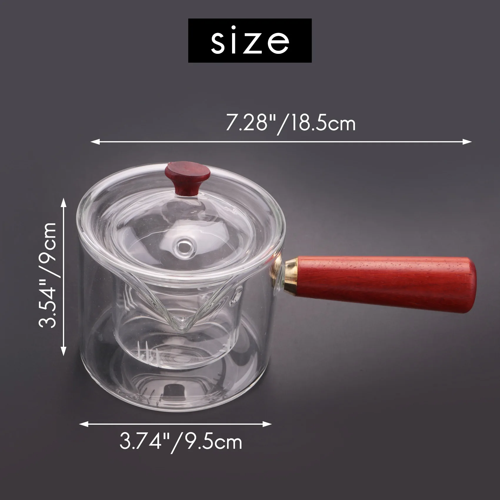 Glass Teapot With Wooden Handle,Thickened Heat-Resistant Glass Kettle,Flower Teapot Tea Set
Glass Teapot With Wooden Handle,Thickened Heat-Resistant Glass Kettle,Flower Teapot Tea Set