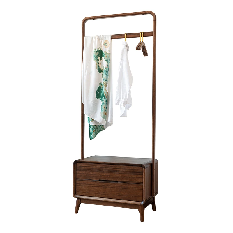 Black walnut coat rack Chinese all solid wood living room storage cabinet simple modern floor hanger
Black walnut coat rack Chinese all solid wood living room storage cabinet simple modern floor hanger
