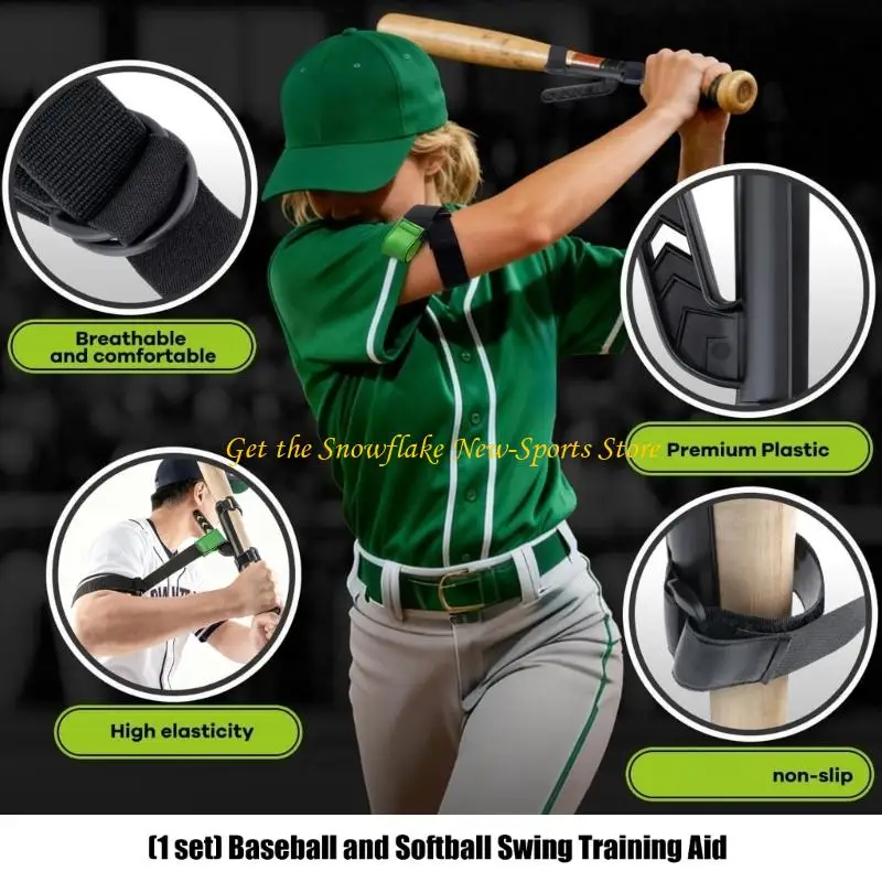 E56D AntiSlip Baseball Softball Swing Trainer Smooth Motion Consistent Performances
E56D AntiSlip Baseball Softball Swing Trainer Smooth Motion Consistent Performances