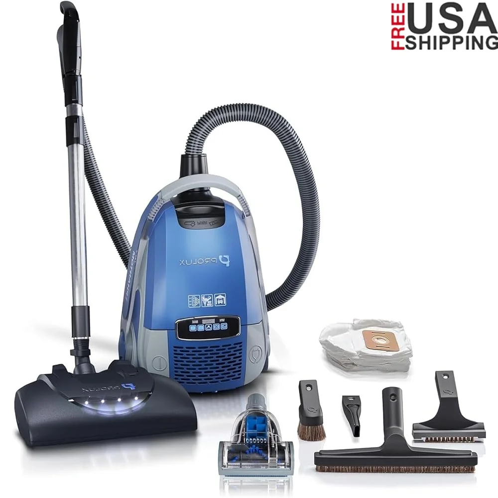 Lightweight Canister Vacuum Cleaner Powerful Suction H12 HEPA Filter EBK360 Power Nozzle Easy Suction Adjustment Pet Hair Deep
Lightweight Canister Vacuum Cleaner Powerful Suction H12 HEPA Filter EBK360 Power Nozzle Easy Suction Adjustment Pet Hair Deep