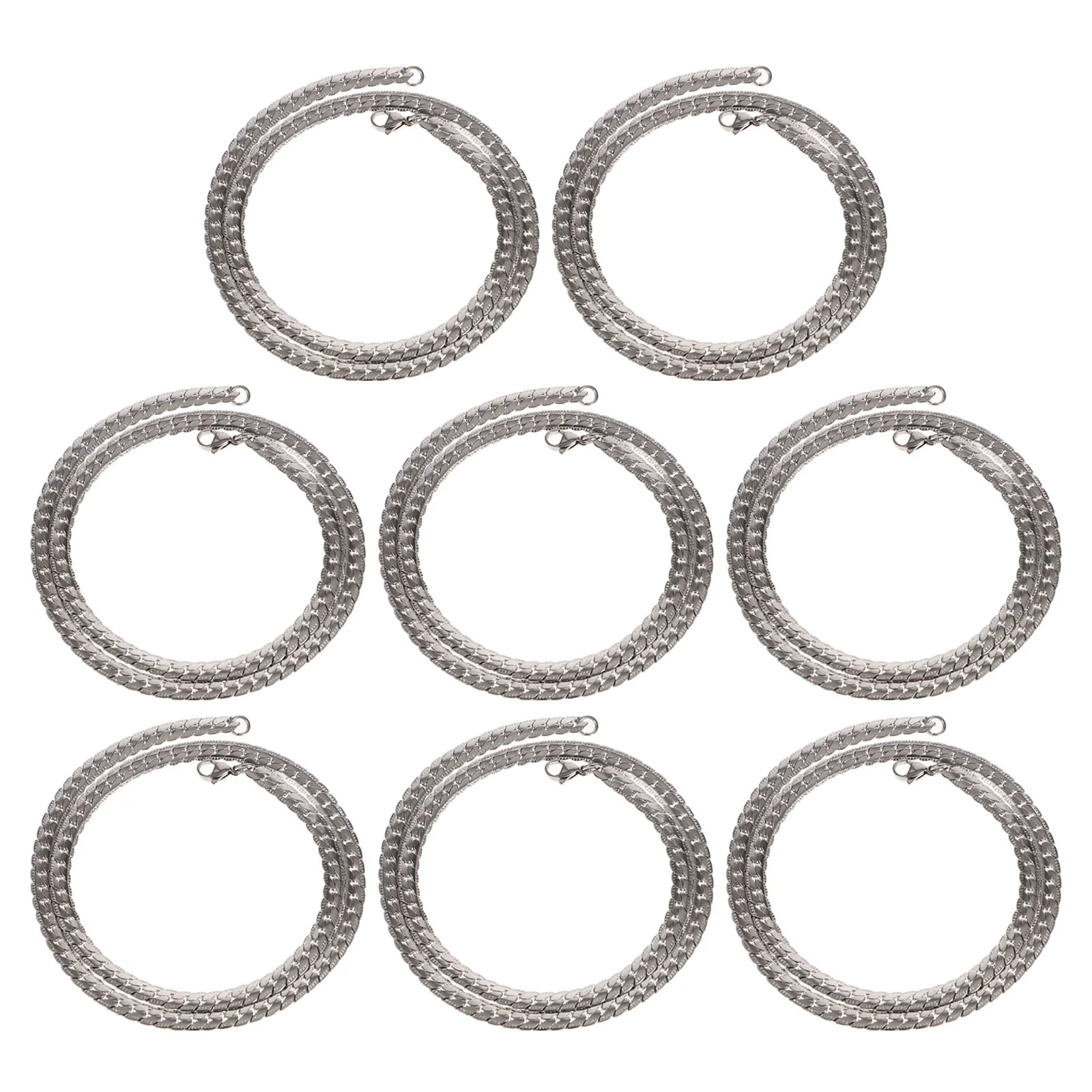 8pcs Titanium Steel Punk Link Hip-Hop For Men Women Party Decor Gift Clavicle Chain Jewelry Making Accessories Metal Link
8pcs Titanium Steel Punk Link Hip-Hop For Men Women Party Decor Gift Clavicle Chain Jewelry Making Accessories Metal Link