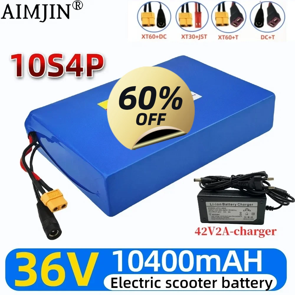 36V 10400mAh 10S4P Lithium-ion Battery Pack Suitable for Bicycles, Cars, and Electric Scooters,with Built-in BMS
36V 10400mAh 10S4P Lithium-ion Battery Pack Suitable for Bicycles, Cars, and Electric Scooters,with Built-in BMS