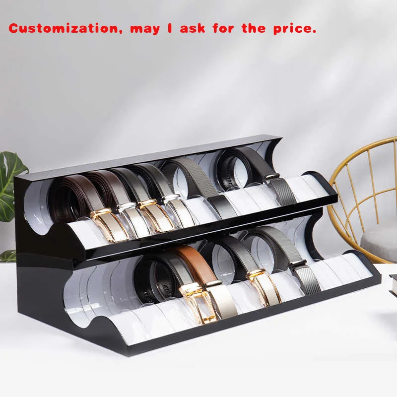 на заказ. Современная прозрачная акриловая двухъярусная стойка для ремня на заказ. Подставка для хранения и витрины на ремне.
на заказ. Современная прозрачная акриловая двухъярусная стойка для ремня на заказ. Подставка для хранения и витрины на ремне.