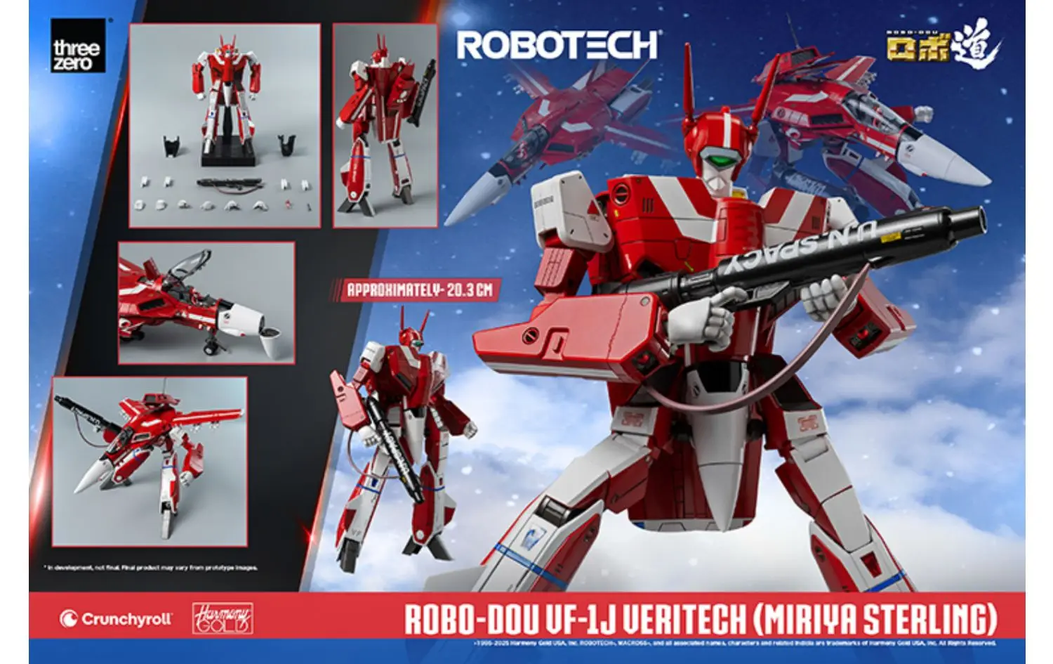 Threezero ROBO-DOU Macross VERITECH VF-1J MAX VF1J Miriya VERITECH Action Figures Toy Gift Collection【Presale 2025 Q4】
Threezero ROBO-DOU Macross VERITECH VF-1J MAX VF1J Miriya VERITECH Action Figures Toy Gift Collection【Presale 2025 Q4】