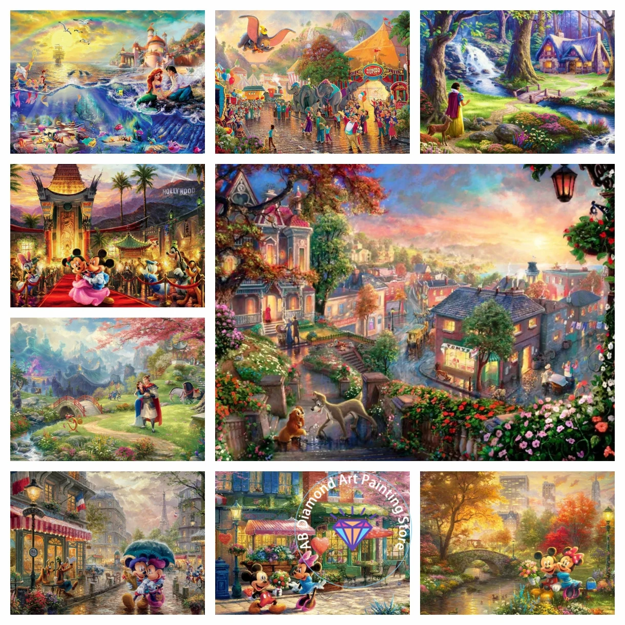 Disney AB Diamond Art Painting Mickey Environmental Crafts Embroidery Princess Scenery Mosaic Cartoon Home Decor Children's Gift
Disney AB Diamond Art Painting Mickey Environmental Crafts Embroidery Princess Scenery Mosaic Cartoon Home Decor Children's Gift