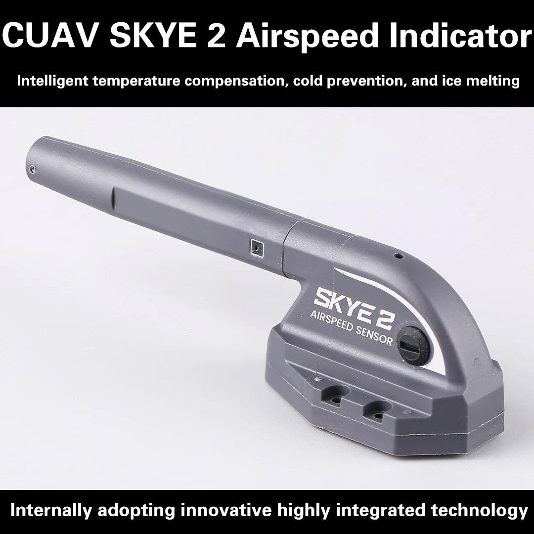CUAV SKYE 2 Airspeed Sensor DroneCAN Protocol Compatible with ArduPilot And PX4 Flight Control Newest Model
CUAV SKYE 2 Airspeed Sensor DroneCAN Protocol Compatible with ArduPilot And PX4 Flight Control Newest Model