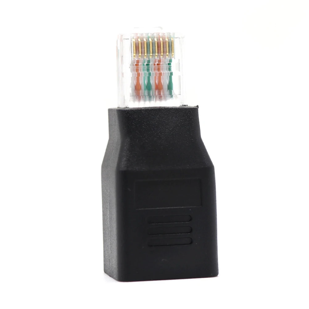 2 Pcs RJ45 Male To Female Adapter Network Cable Crimp Connectors Gold Plated Plugs Durable PVC
2 Pcs RJ45 Male To Female Adapter Network Cable Crimp Connectors Gold Plated Plugs Durable PVC