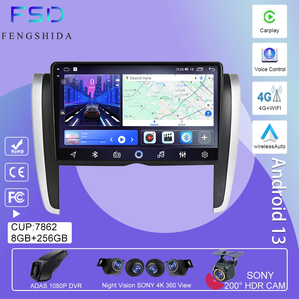 Android Radio For Toyota Allion Premio T260 2007 - 2020 Car Multimedia Video Player Navigation GPS Stereo Head Unit No 2din DVD
Android Radio For Toyota Allion Premio T260 2007 - 2020 Car Multimedia Video Player Navigation GPS Stereo Head Unit No 2din DVD
