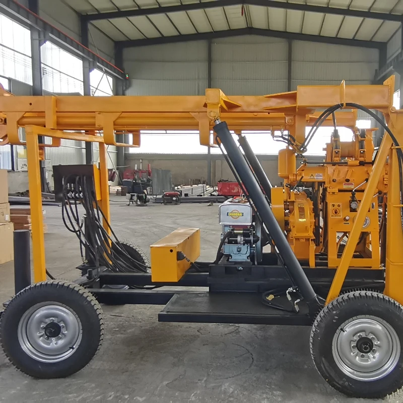 Core Water Well Drilling Rig Customized High Speed 150 Meter Deep Bore Hole Sample Core Drill Rig Water Well Drilling Machine
Core Water Well Drilling Rig Customized High Speed 150 Meter Deep Bore Hole Sample Core Drill Rig Water Well Drilling Machine