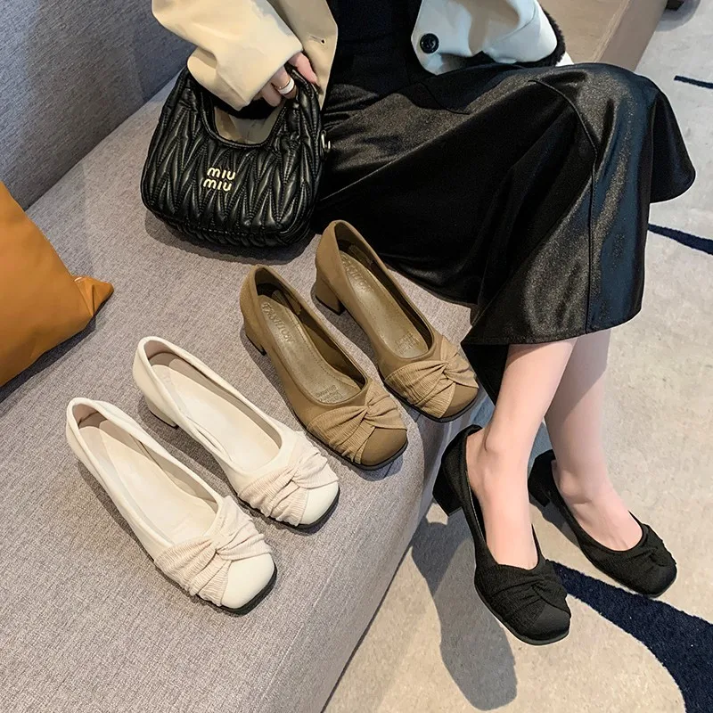 Women's Fashion Apartment Single Shoes 2025 New Summer Elegant Comfortable High Heels Women's Shoes Outdoor Party Shoes Pumps
Women's Fashion Apartment Single Shoes 2025 New Summer Elegant Comfortable High Heels Women's Shoes Outdoor Party Shoes Pumps