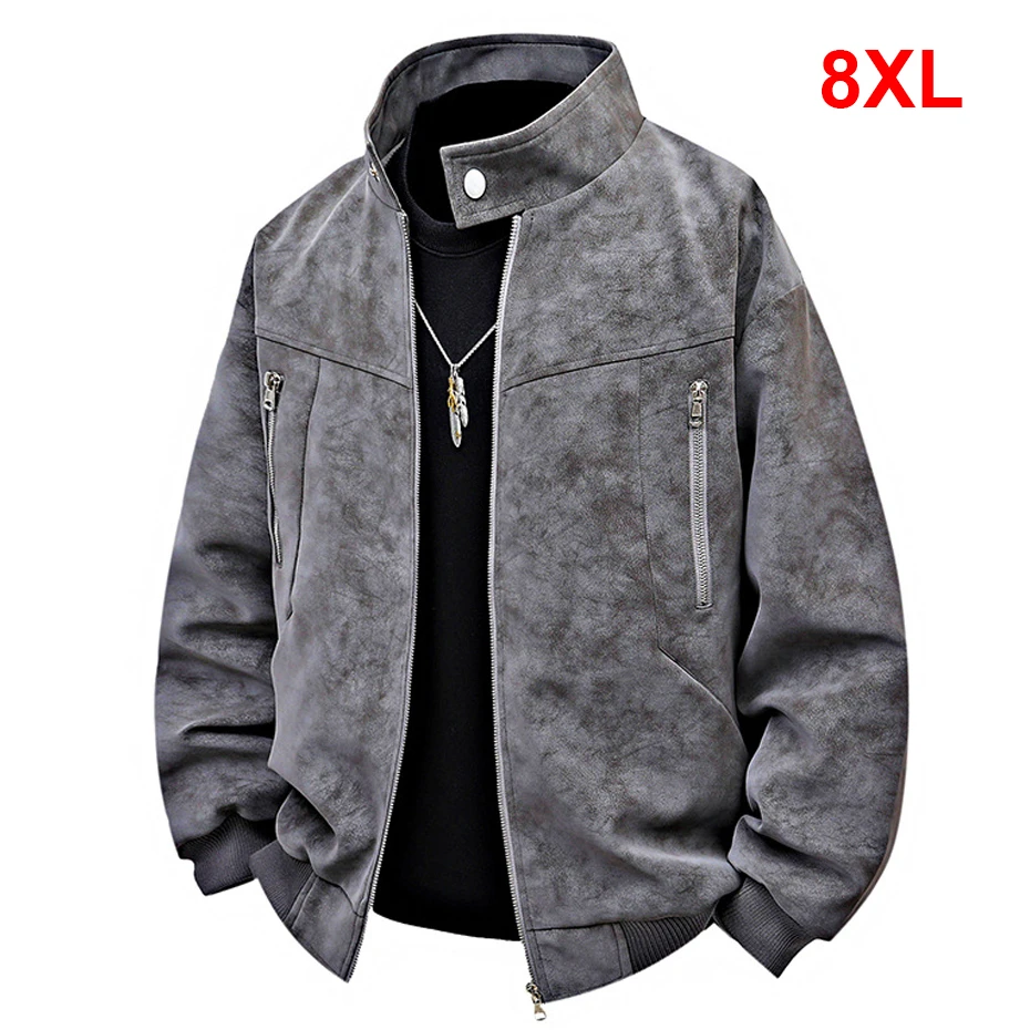 Vintage PU Jacket Men Motorcycle Biker Coat Plus Szie 8XL Fashion Casual Cargo Jacket Male PU Coat Black
Vintage PU Jacket Men Motorcycle Biker Coat Plus Szie 8XL Fashion Casual Cargo Jacket Male PU Coat Black