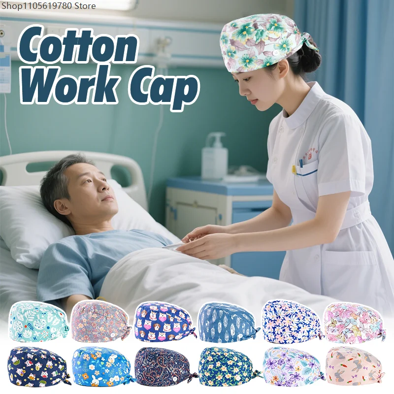 Medical Surgical Cap Cotton Nurse Clinical Surgeon Hat Beauty Salon Care Cap Pet Nurse Doctor Working Caps Adjustable
Medical Surgical Cap Cotton Nurse Clinical Surgeon Hat Beauty Salon Care Cap Pet Nurse Doctor Working Caps Adjustable