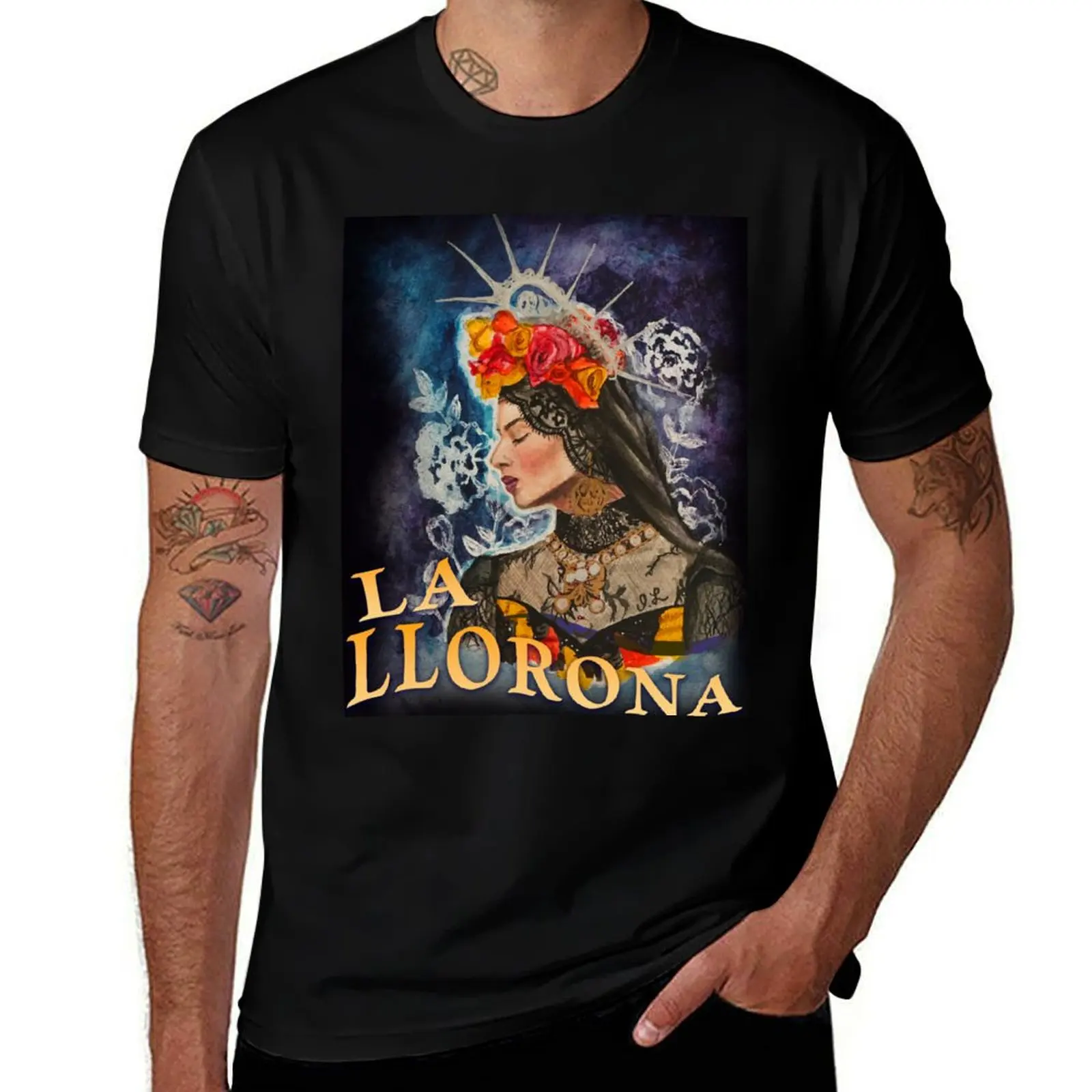 La Llorona T-Shirt printed t shirts for man mens graphic t shirts T-Shirt 
La Llorona T-Shirt printed t shirts for man mens graphic t shirts T-Shirt