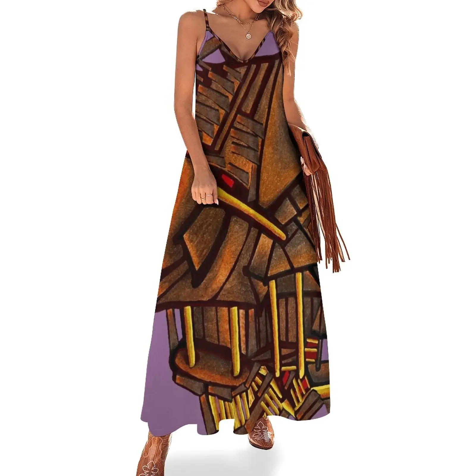 Rickety Shack Sleeveless Dress dress women elegant luxury elegant evening dresses for women 2025 Dress
Rickety Shack Sleeveless Dress dress women elegant luxury elegant evening dresses for women 2025 Dress