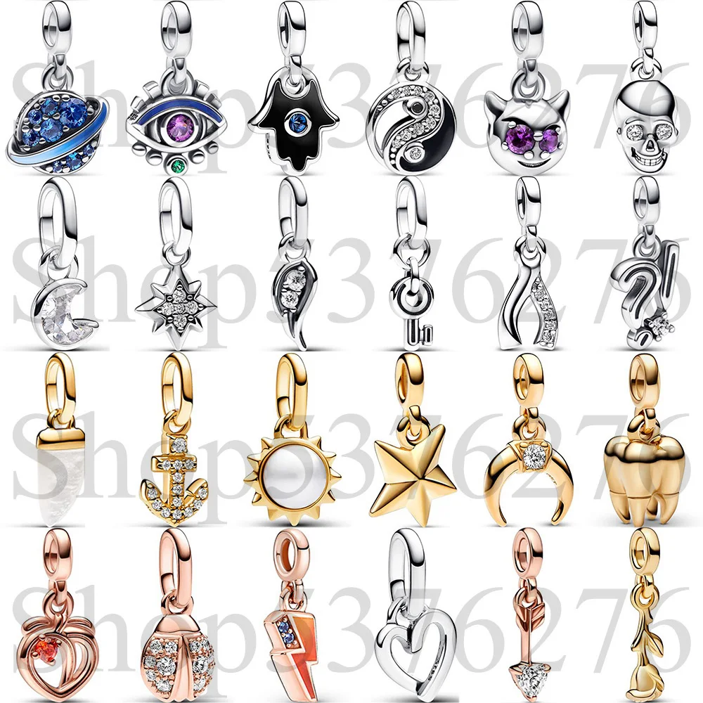 925 Silver Bead Me Yin Yang Moon Angel Wing Key Mini Dangle Charm For Fashion Women Me Series Bracelet Necklace Gift DIY Jewelry
925 Silver Bead Me Yin Yang Moon Angel Wing Key Mini Dangle Charm For Fashion Women Me Series Bracelet Necklace Gift DIY Jewelry