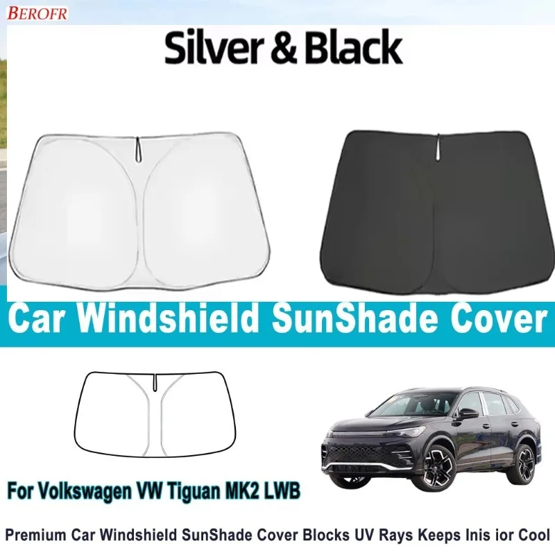 For Volkswagen VW Tiguan MK2 LWB 2016-2023 Car Windshield Sunshade Cover Front Window Sun Shade Heat Insulation Auto Accessories
For Volkswagen VW Tiguan MK2 LWB 2016-2023 Car Windshield Sunshade Cover Front Window Sun Shade Heat Insulation Auto Accessories