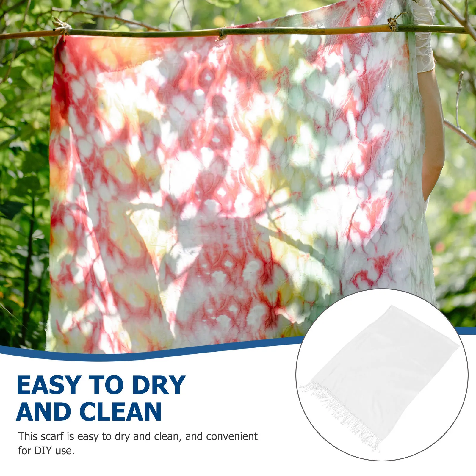 1Pcs DIY Pure Cotton Scarf Smooth Texture Meticulous Stitching Ideal Drawing Scarf for Handmade Craft Projects Tie-Dye Materials
1Pcs DIY Pure Cotton Scarf Smooth Texture Meticulous Stitching Ideal Drawing Scarf for Handmade Craft Projects Tie-Dye Materials