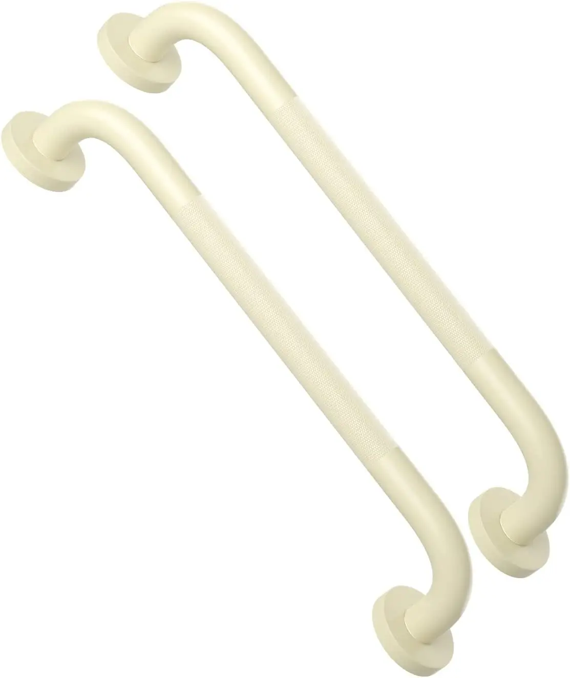 16" Anti-Slip Shower Grab Bar, Beige White, Stainless Steel Safety Handrail for Elderly & Disabled, 500 lbs Capacity
16" Anti-Slip Shower Grab Bar, Beige White, Stainless Steel Safety Handrail for Elderly & Disabled, 500 lbs Capacity